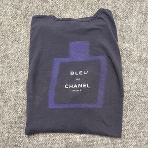 Bleu De Chanel Paris Shirt Men L Longsleeve Employee
